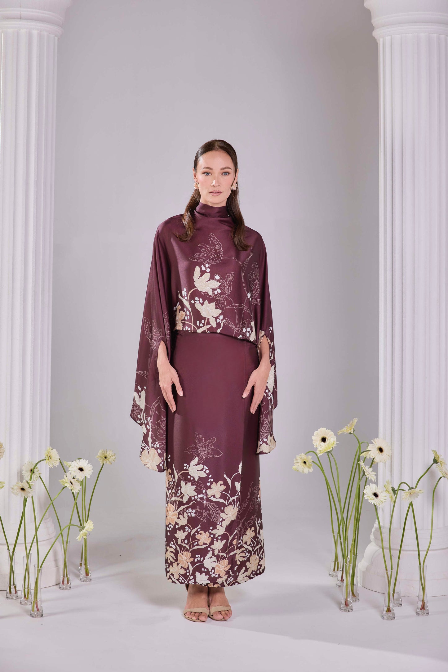 Thalia in Deep Burgundy