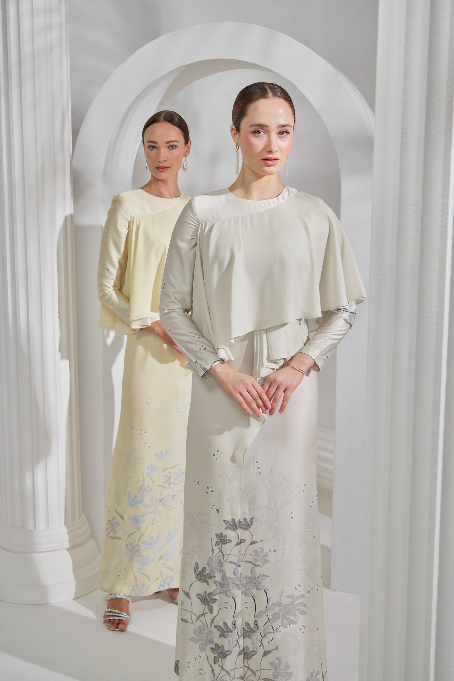 Evelyn Dress in Ivory