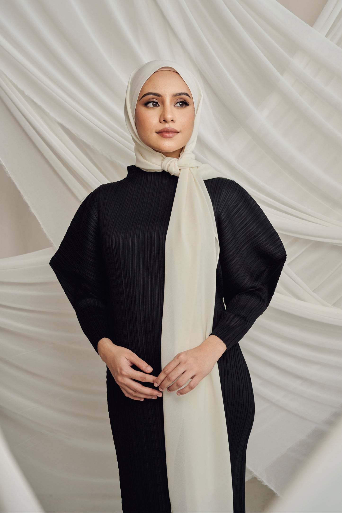 Premium Chiffon in Vanilla