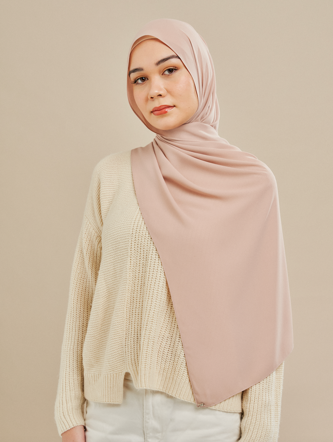 Luxe Chiffon in Rosewater