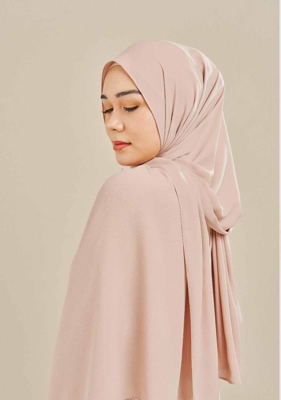 Luxe Chiffon in Rosewater