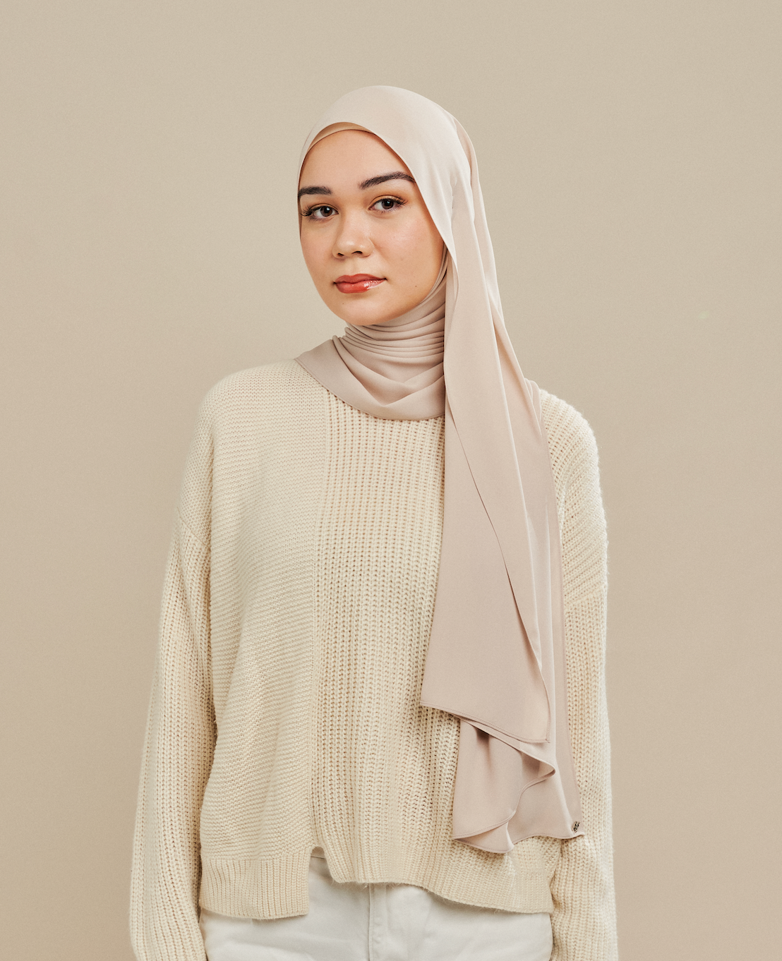 Luxe Chiffon in Sand
