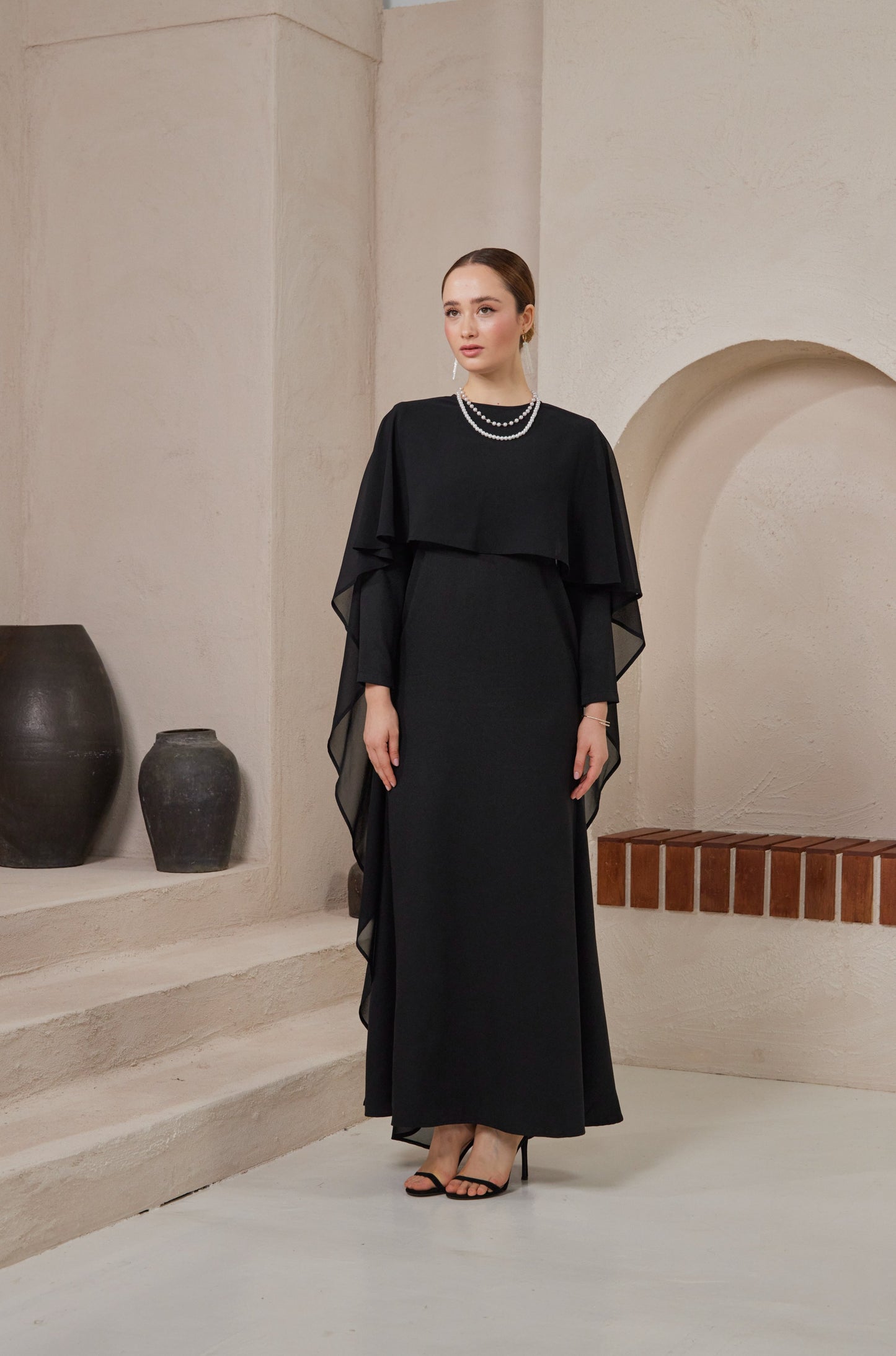 Medina Dress in Black