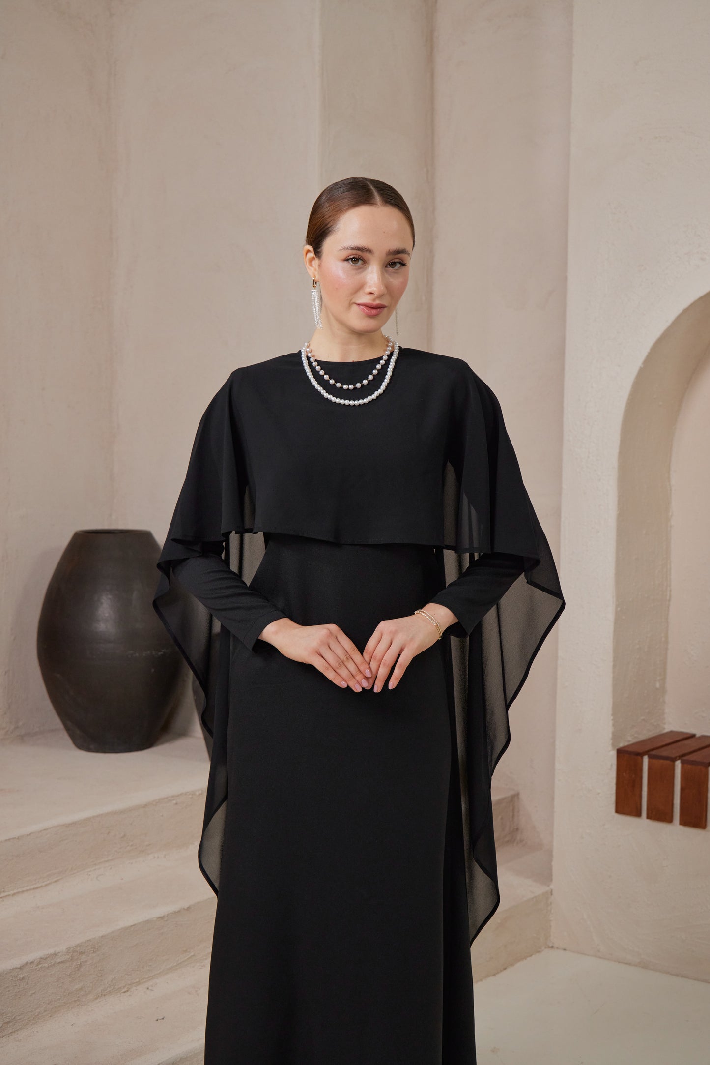 Medina Dress in Black