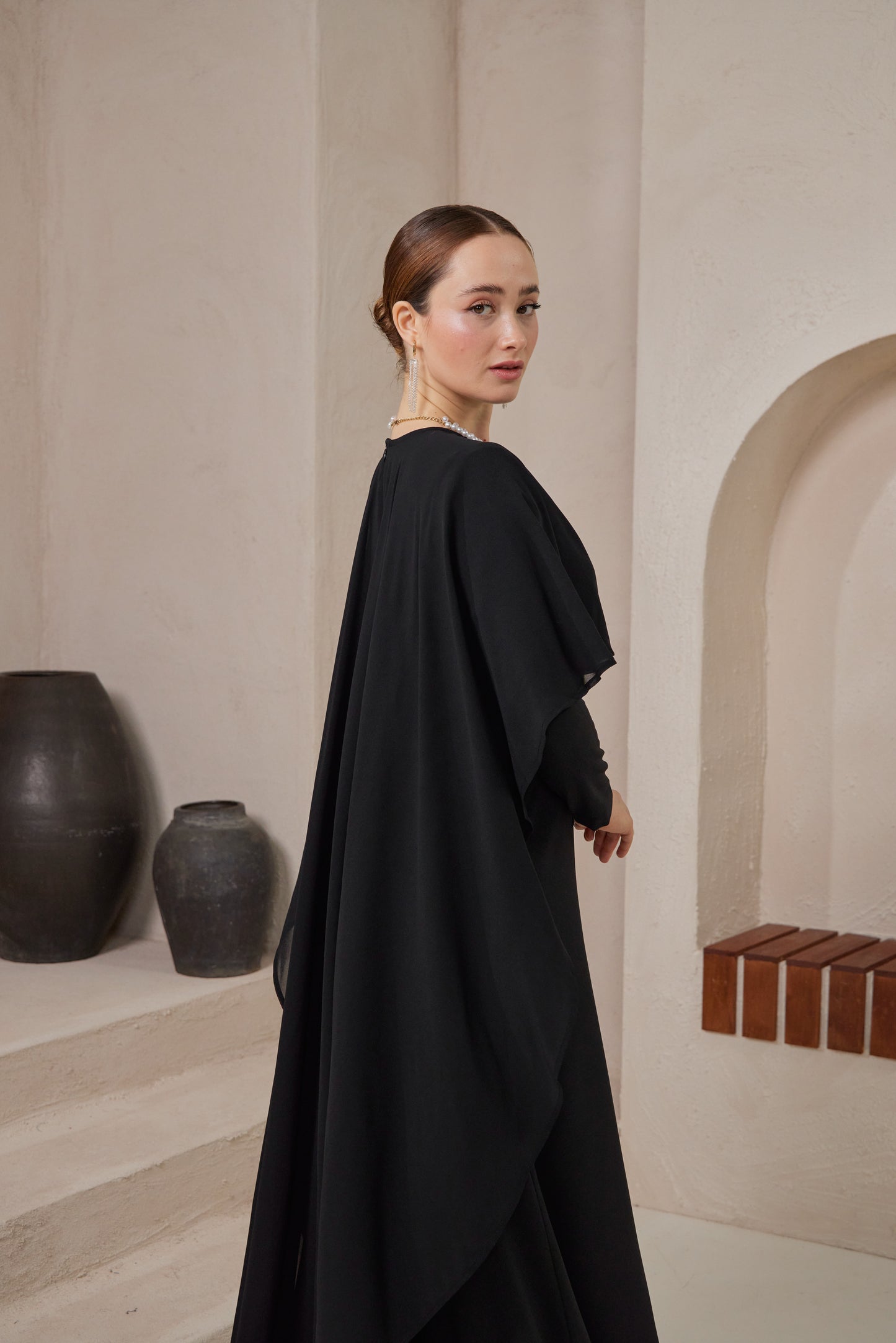 Medina Dress in Black
