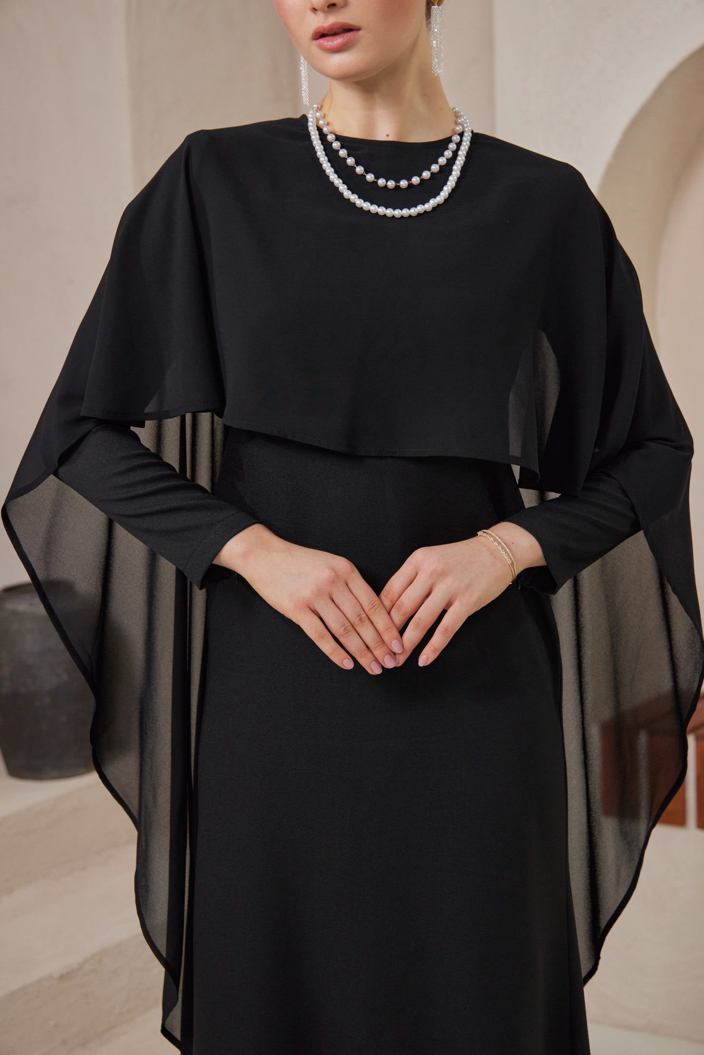 Medina Dress in Black