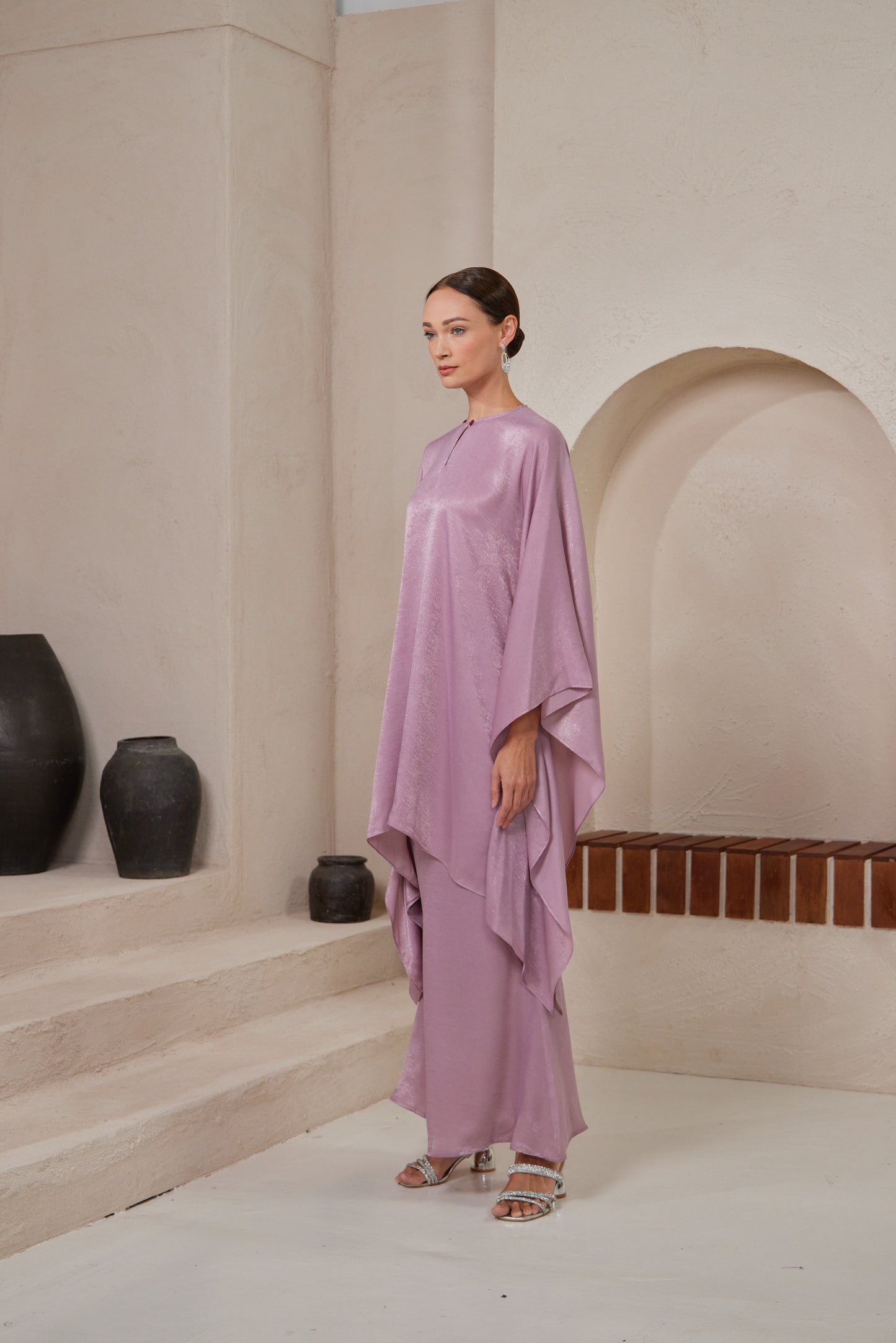 Laura Kurung in Lilac