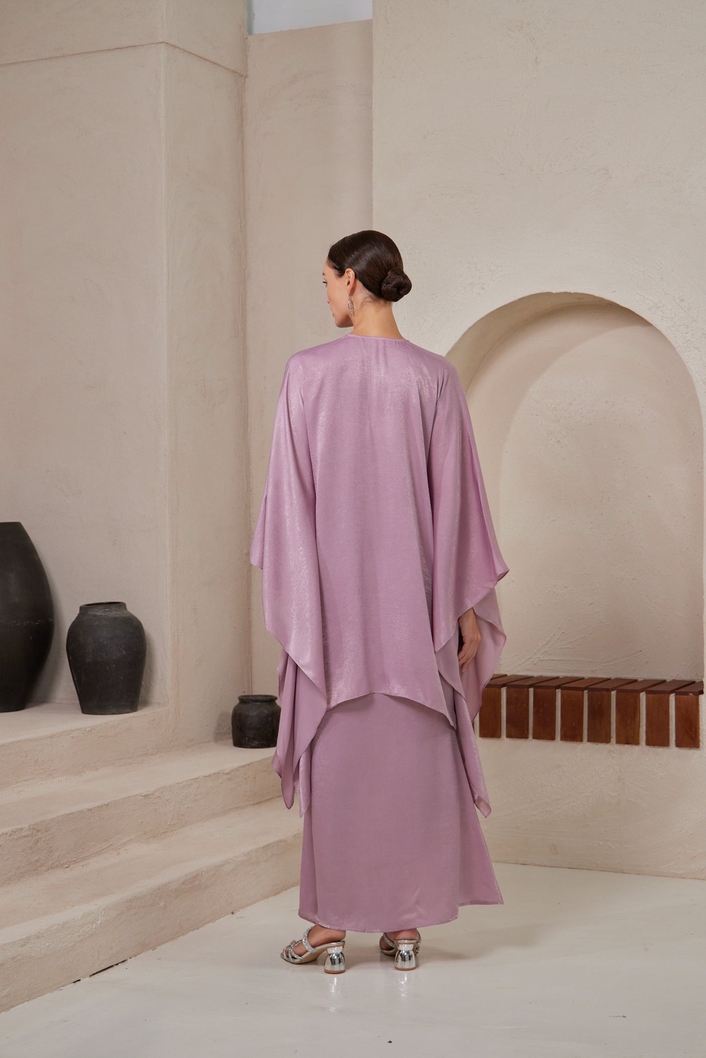 Laura Kurung in Lilac