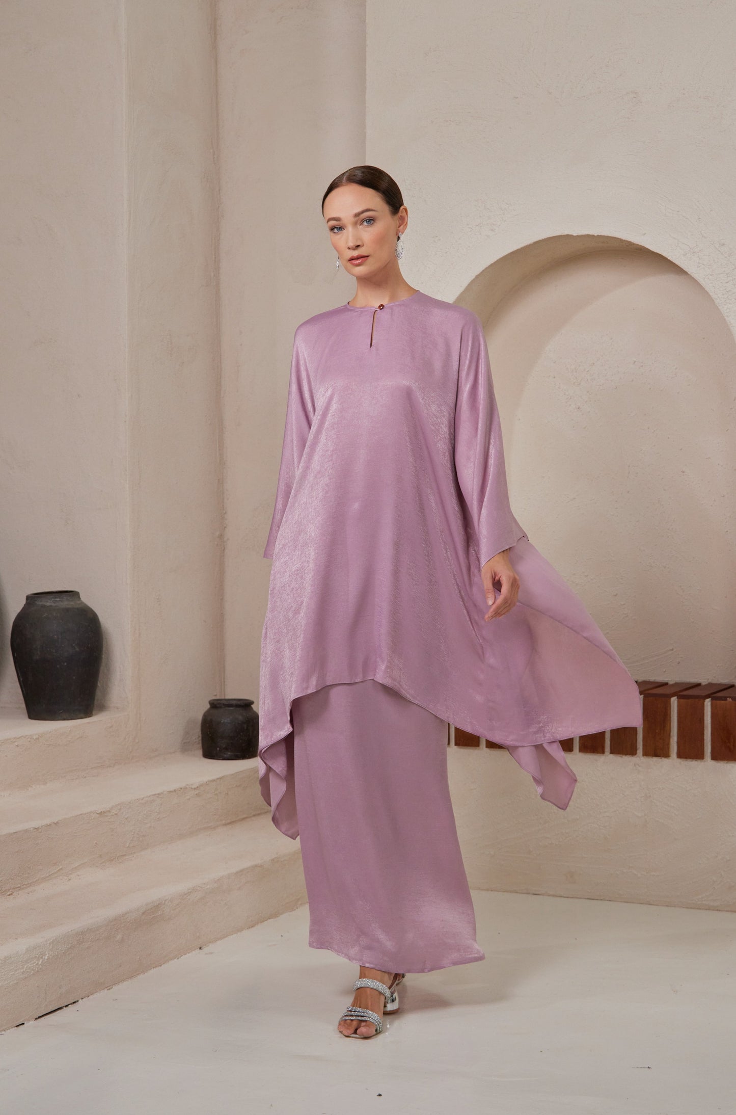 Laura Kurung in Lilac
