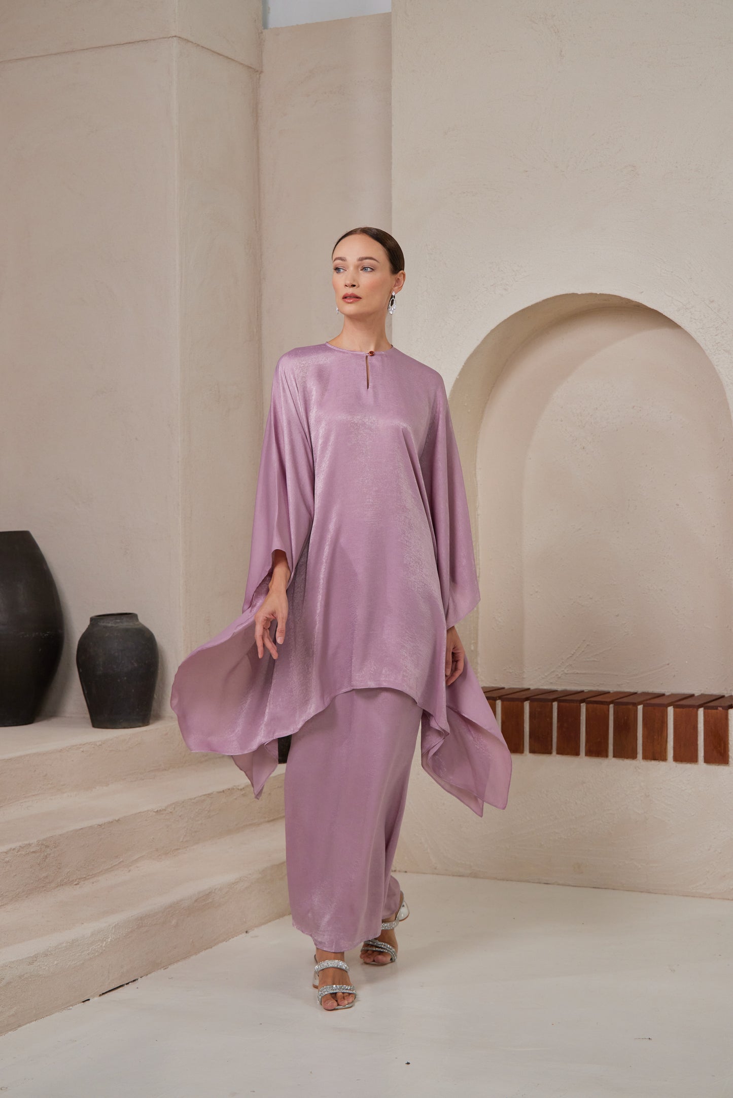 Laura Kurung in Lilac