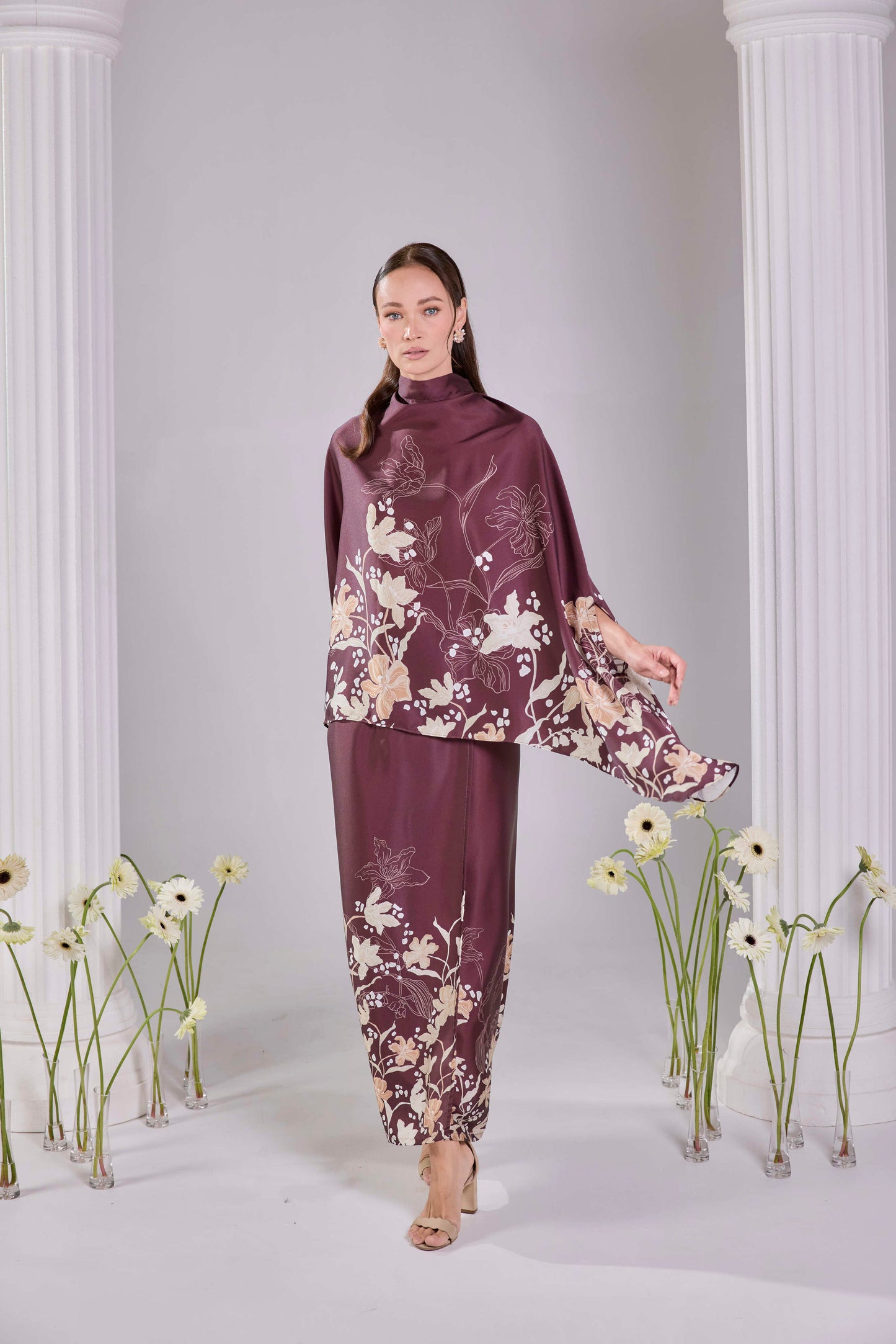 Thalia in Deep Burgundy