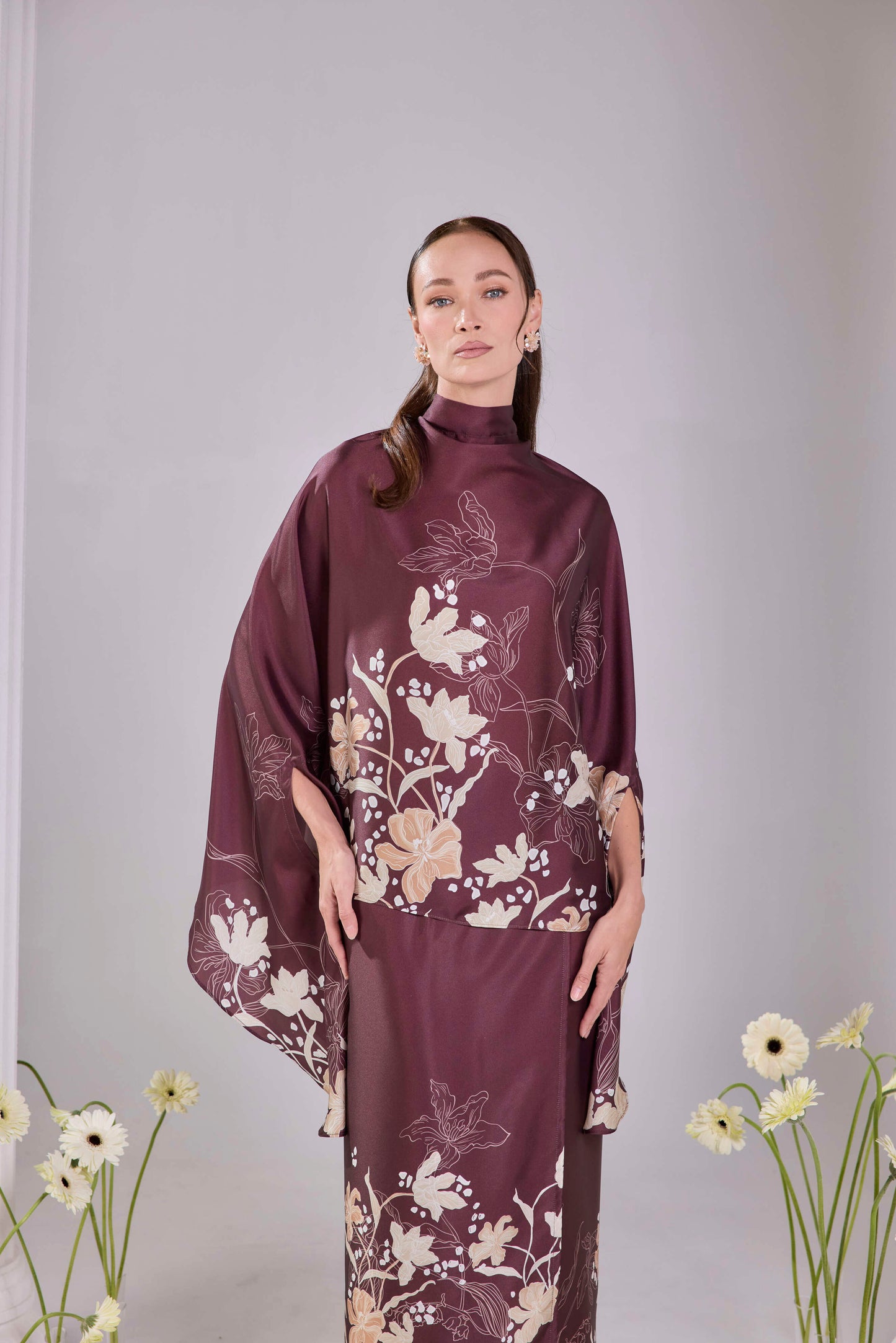 Thalia in Deep Burgundy