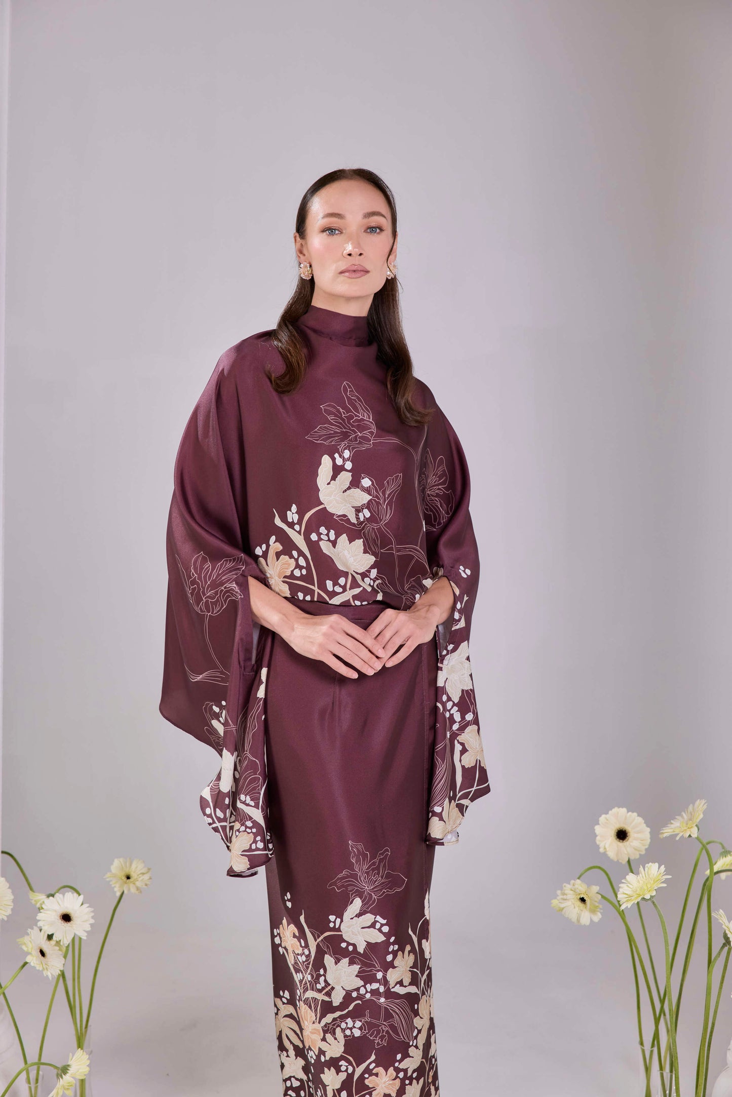 Thalia in Deep Burgundy