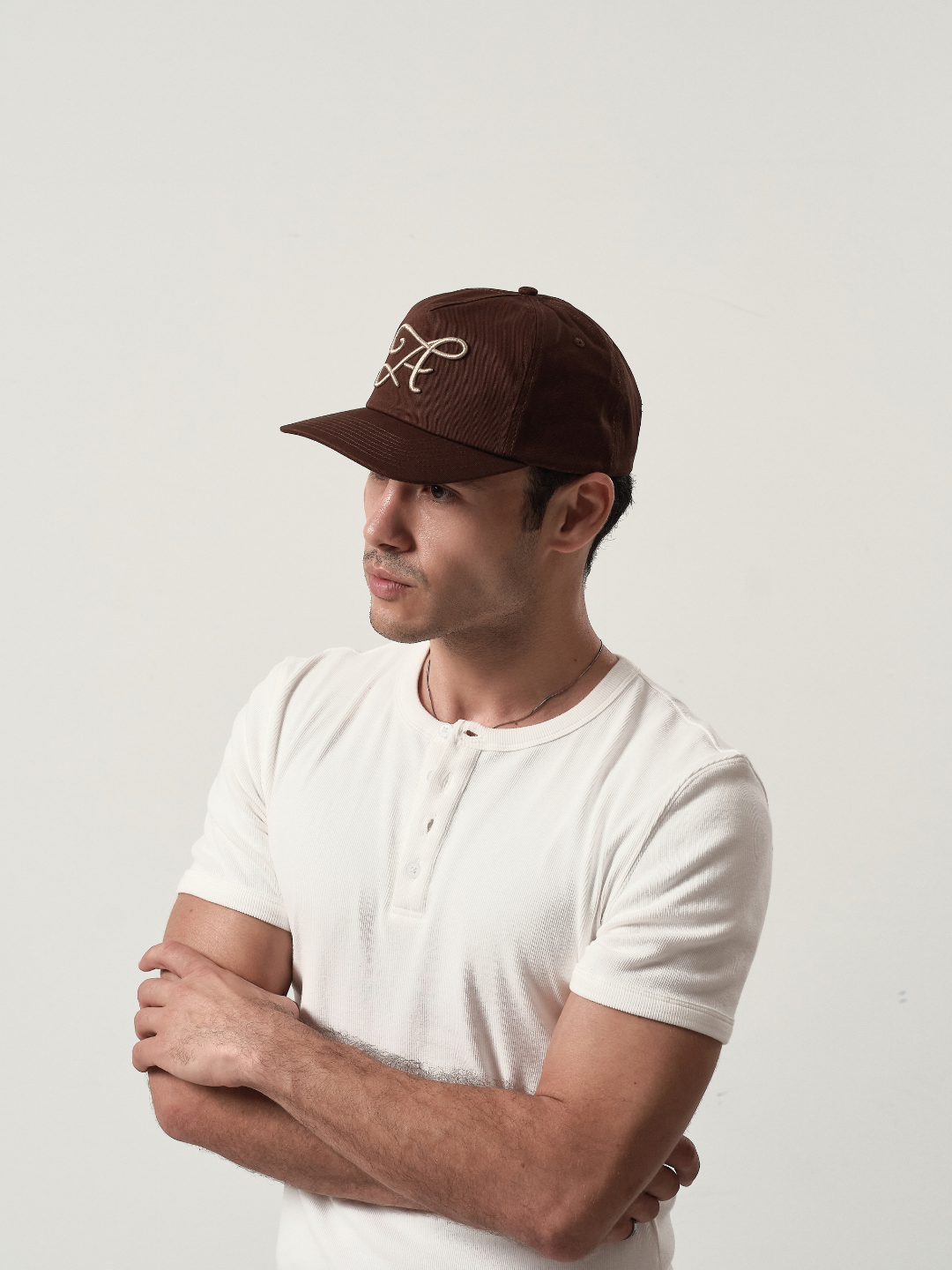 Signature Cap in Brown