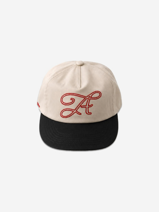 Signature Cap in Cream-Black