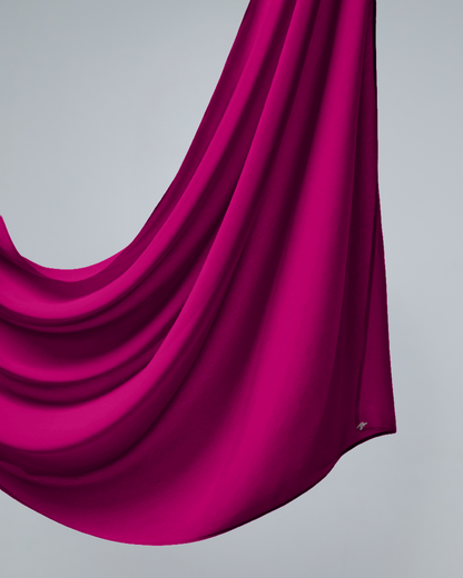Chiffon Aire in Deep Fuchsia