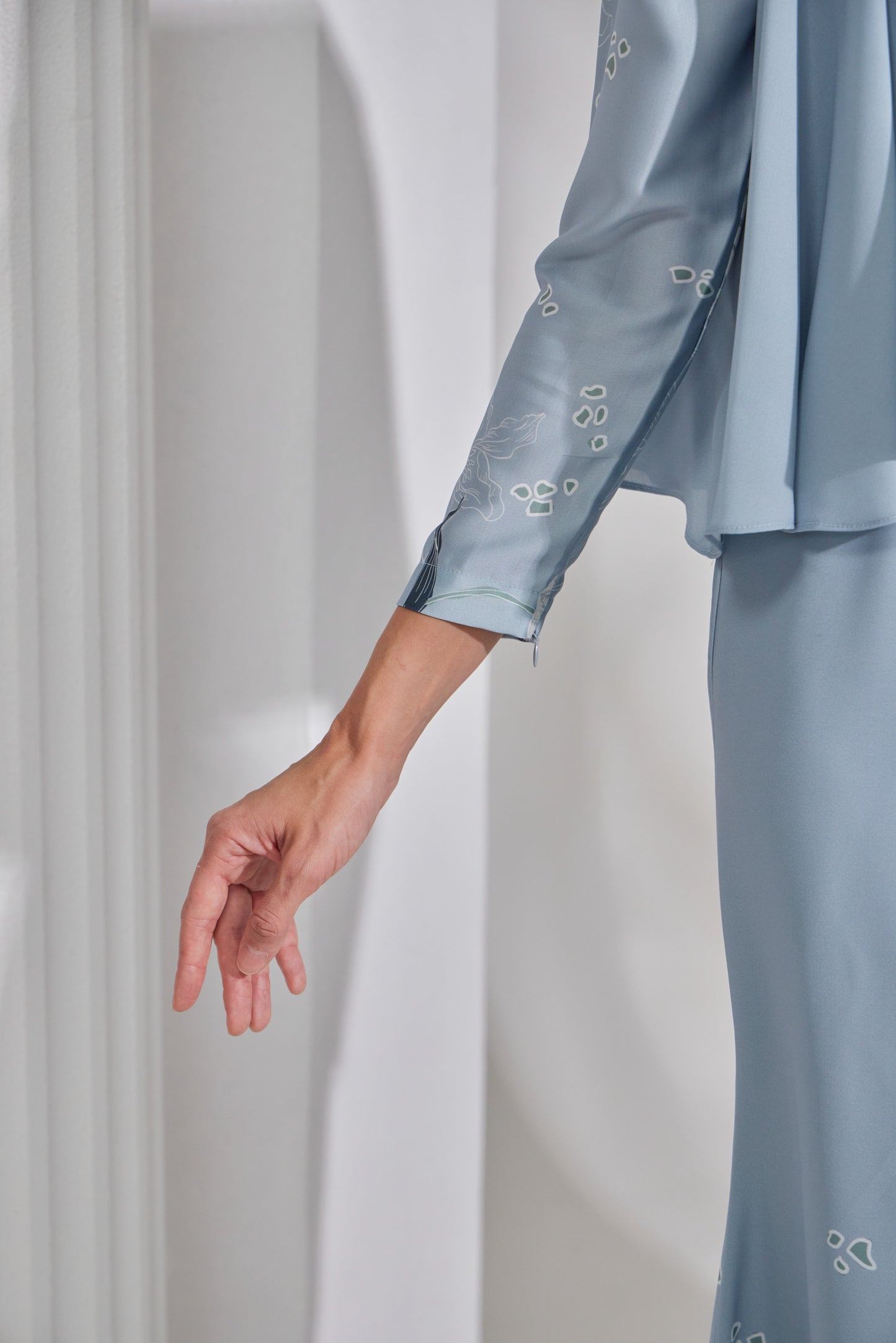 Evelyn Dress in Powder Blue