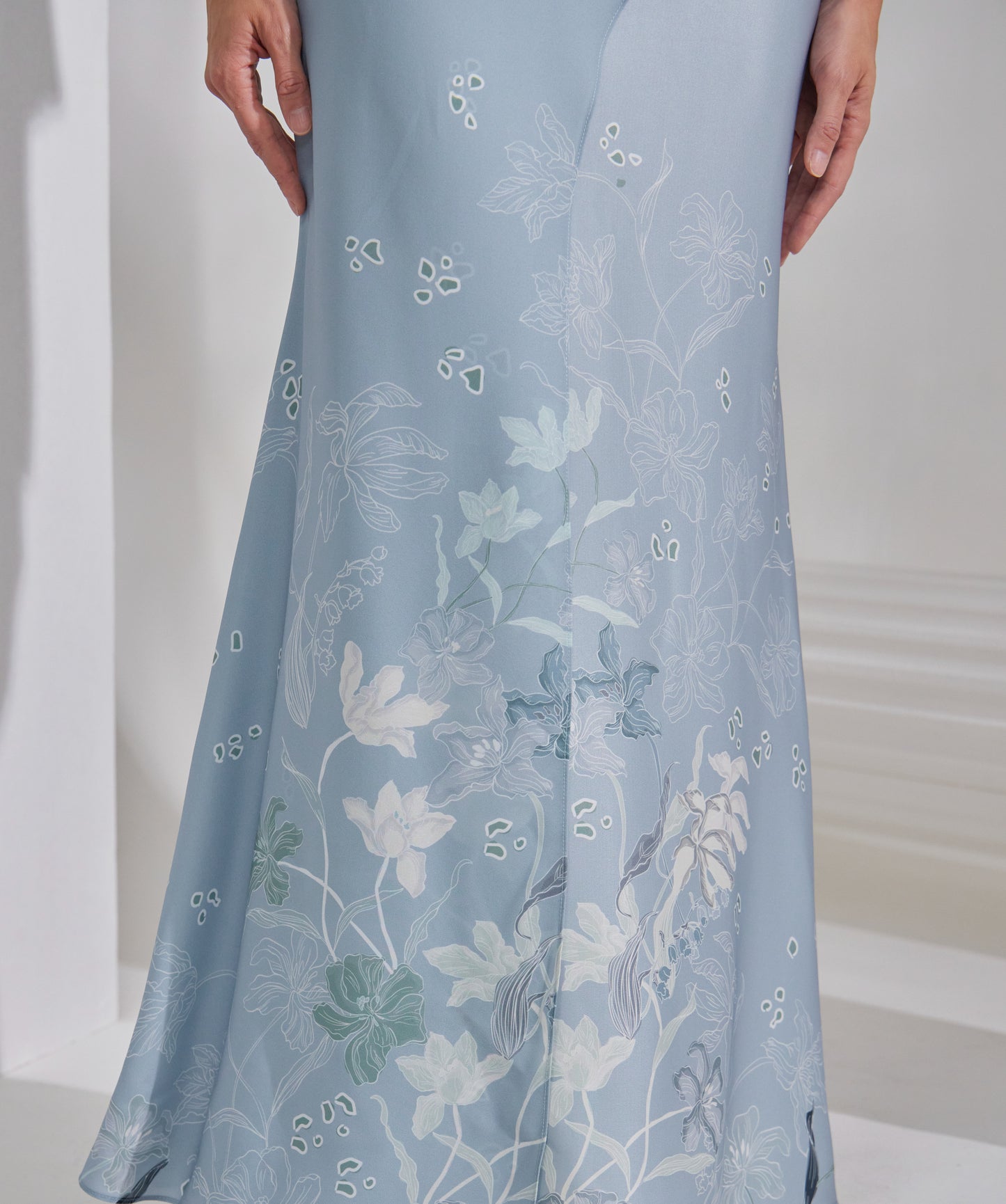 Evelyn Dress in Powder Blue