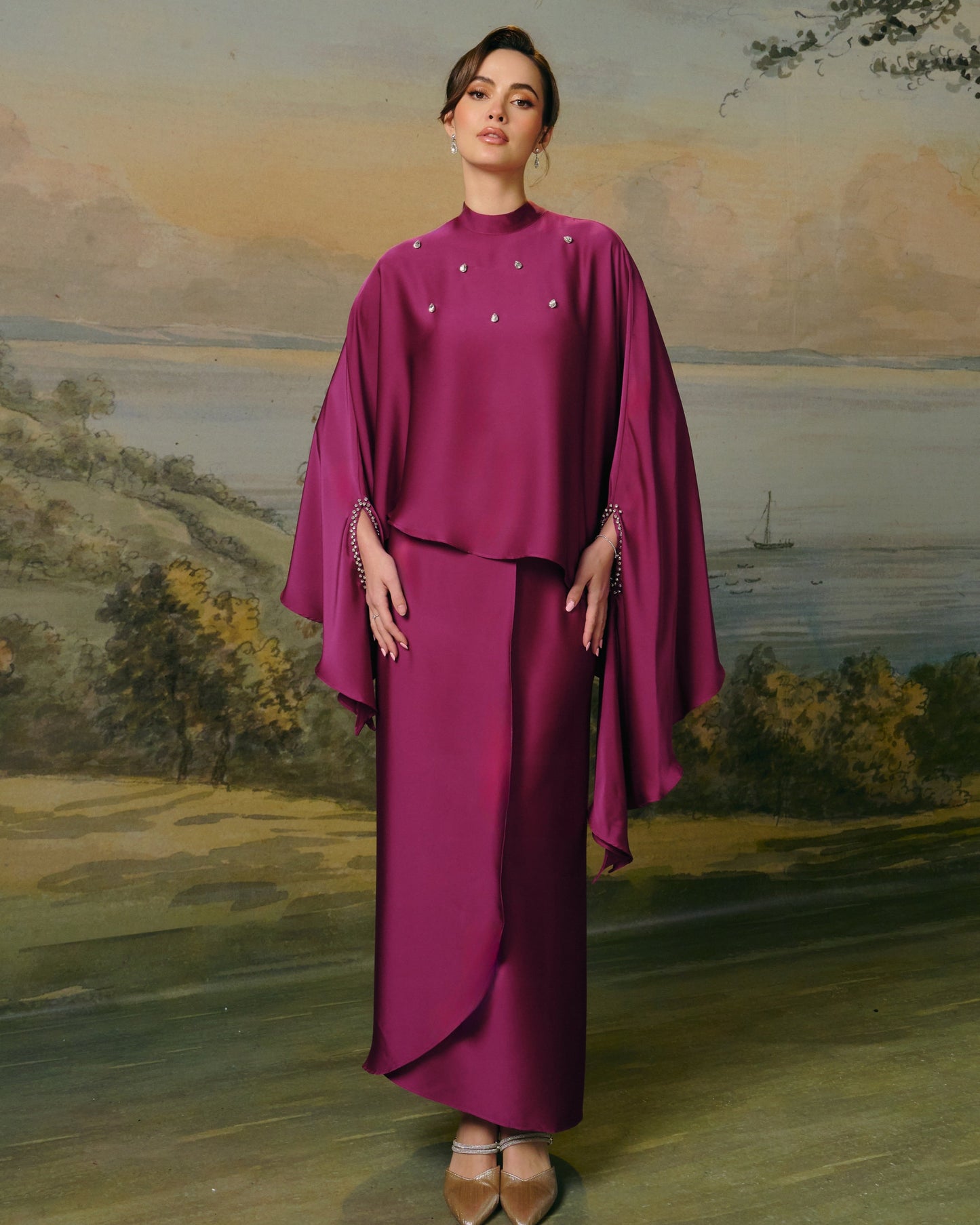Ava in Magenta
