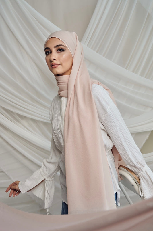Premium Chiffon in Blush