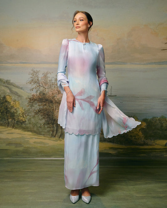 Celine Luxe in Whisper Blue