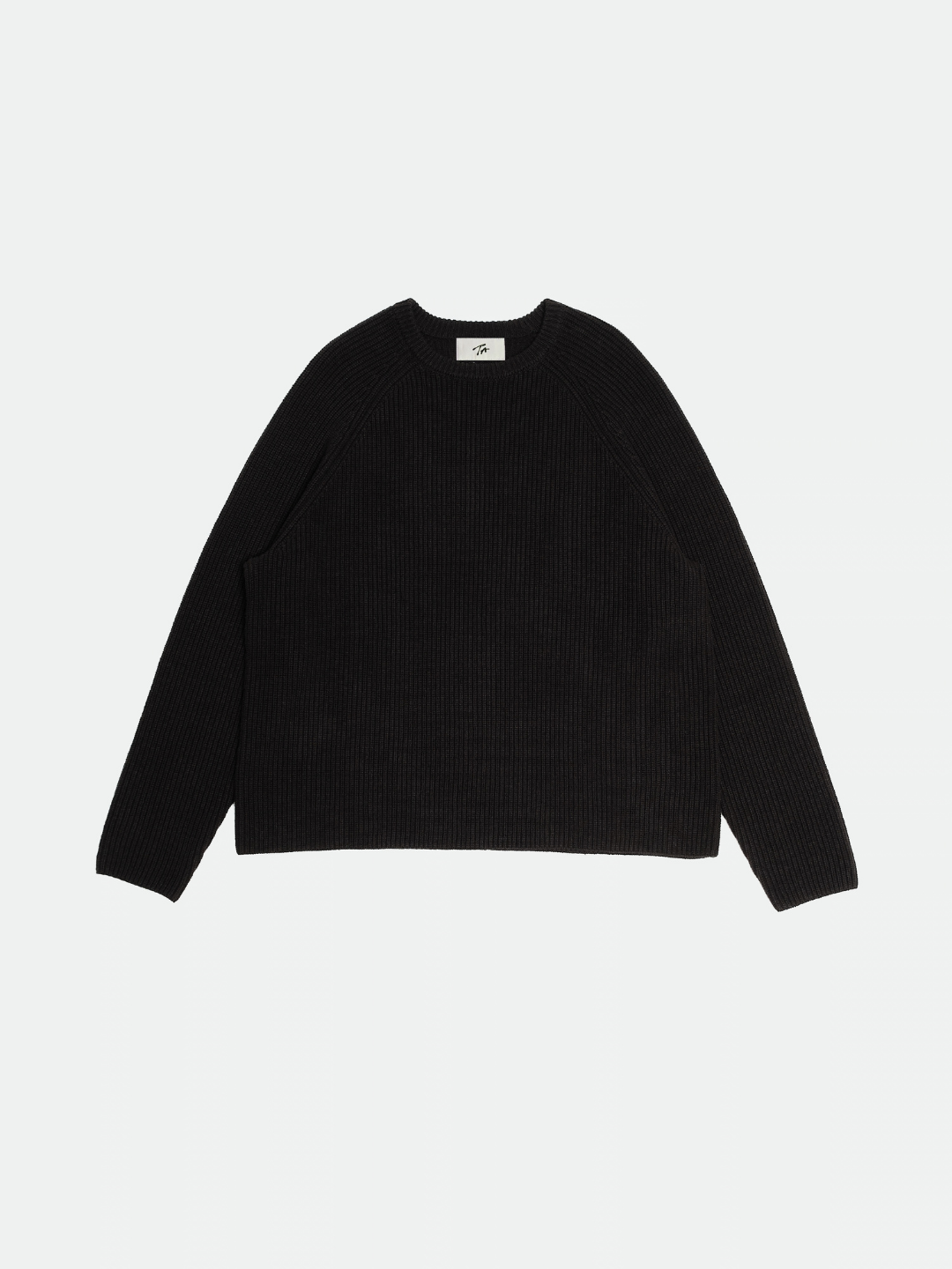 Knitted Top in Black