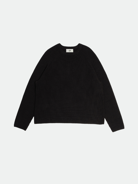 Knitted Top in Black