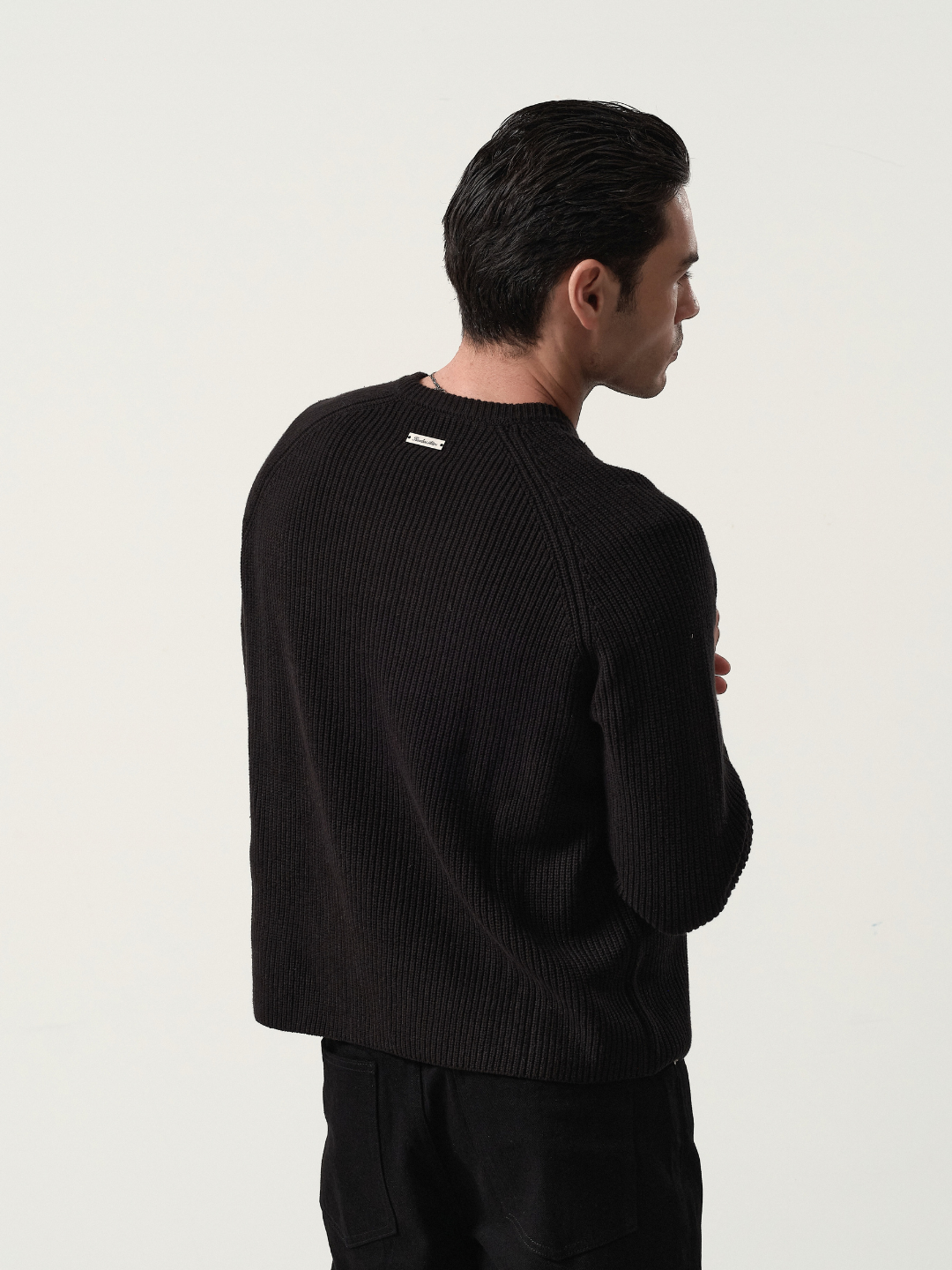 Knitted Top in Black