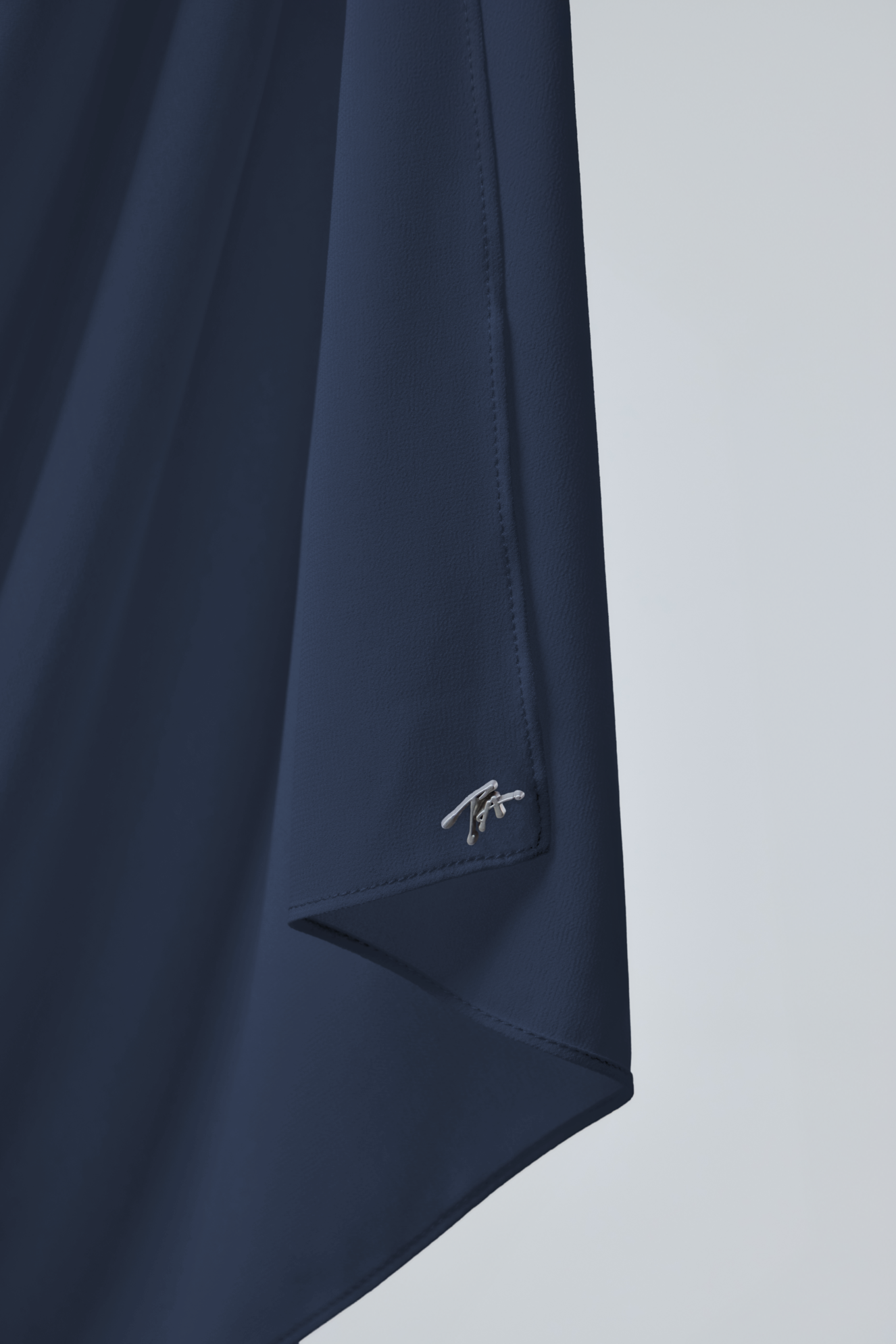 Chiffon Aire in Midnight Blue