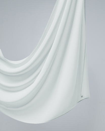 Chiffon Aire in Off White