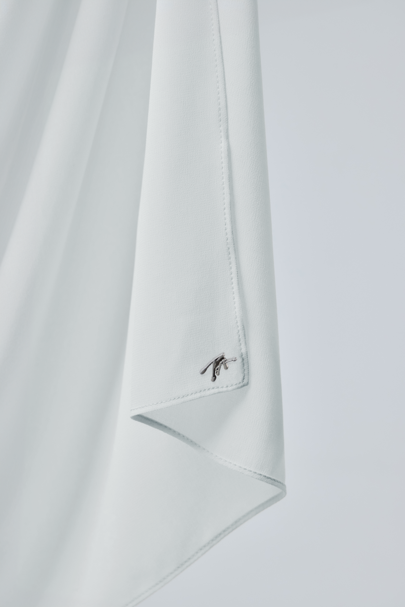 Chiffon Aire in Off White