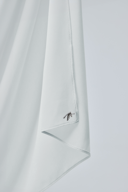 Chiffon Aire in Off White