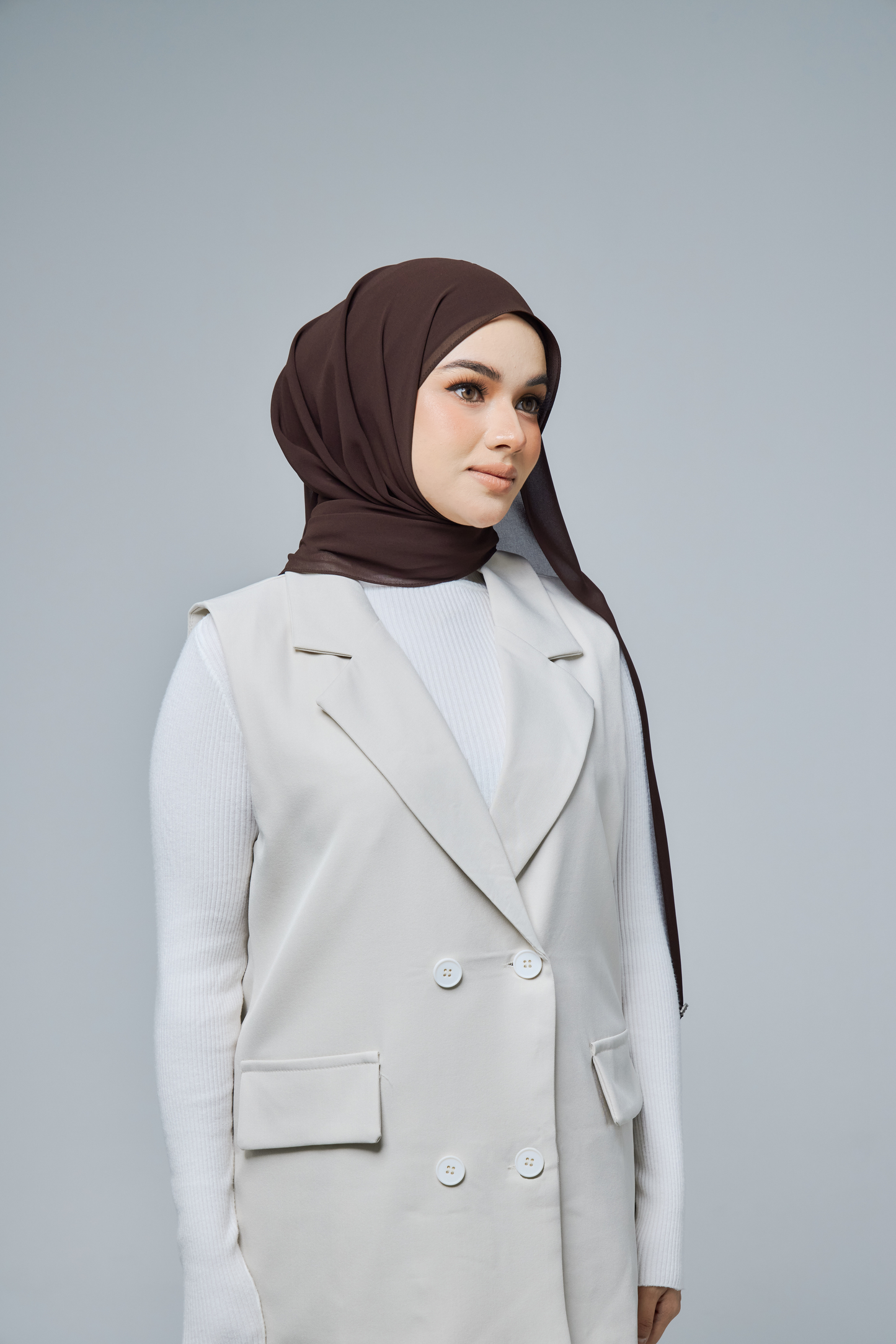 Chiffon Aire in Rich Brown