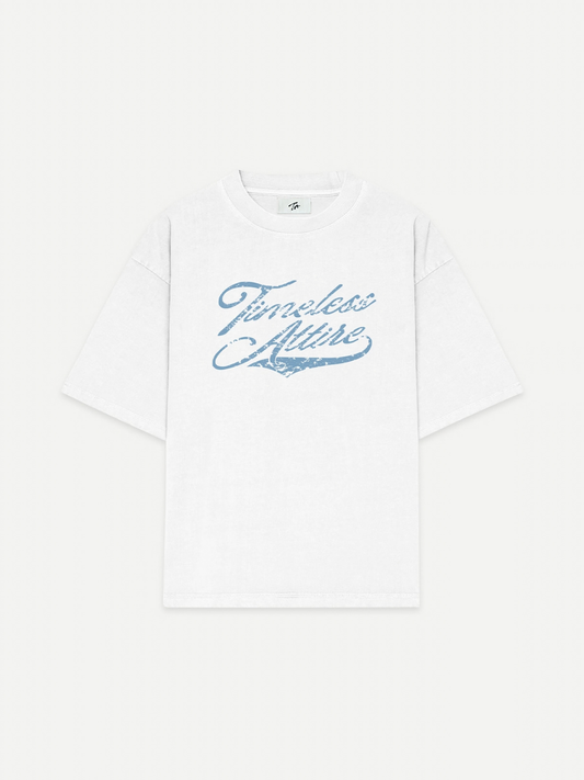 Boxy Tee in Off-White