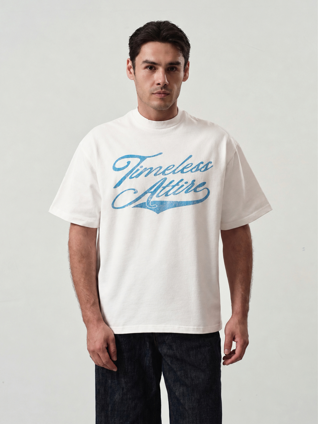 Boxy Tee in Off-White