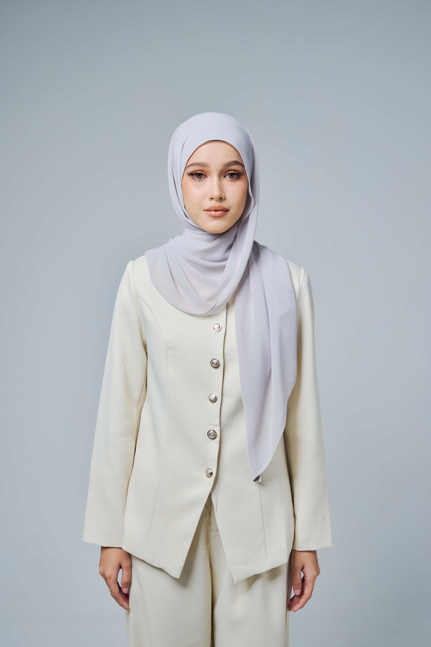 Chiffon Aire in Whisper Grey