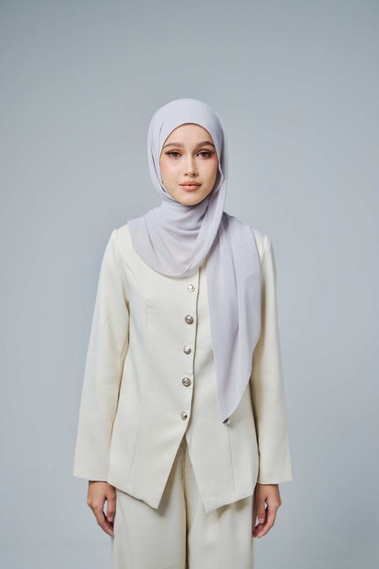 Chiffon Aire in Whisper Grey
