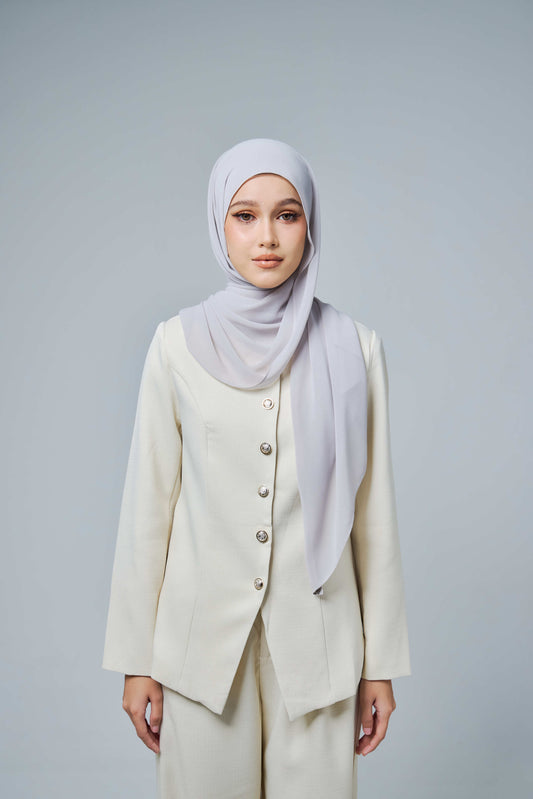 Chiffon Aire in Whisper Grey