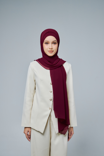 Chiffon Aire in Wine