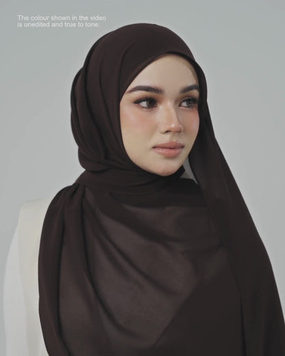 Chiffon Aire in Rich Brown