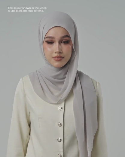 Chiffon Aire in Whisper Grey